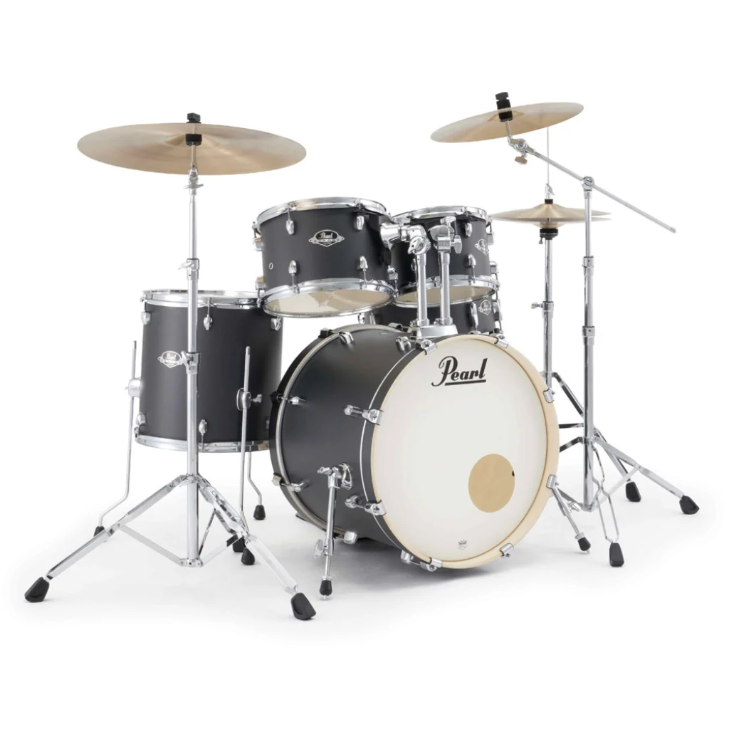 Pearl Export Plus 5pc 20" Fusion Drum Kit with Zildjian Cymbals - Graphite Slate - Image 3