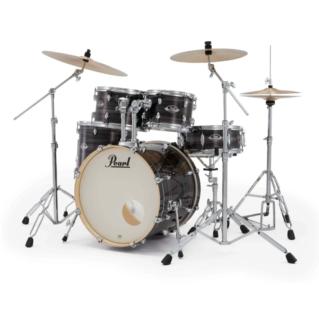 Pearl Export Plus 5pc 20" Fusion Drum Kit with Zildjian Cymbals - Metallic Amethyst Twist - Image 4