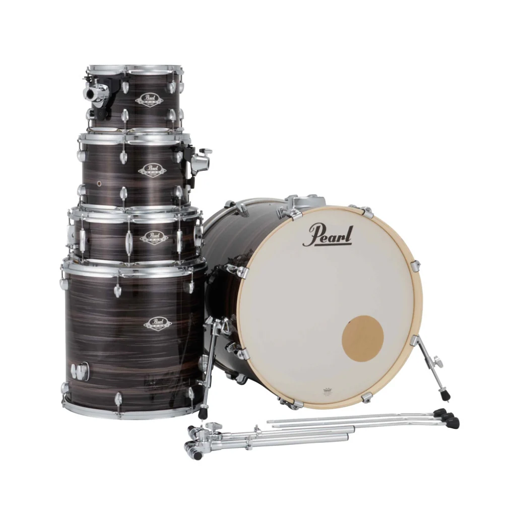 Pearl Export Plus 5pc 22" Fusion Plus Drum Kit with Zildjian Cymbals - Metallic Amethyst Twist - Image 5