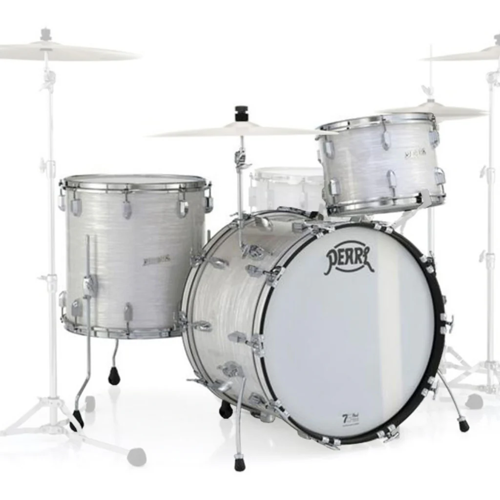 Pearl Limited Edition 75th Anniversary President Series Phenolic 22" 3-Piece Shell Pack - Pearl White Oyster