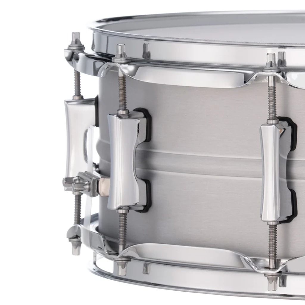 Pearl Primal Collective Snare Drum - 5.5 inches x 14 inches, Brushed Aluminum - Image 2