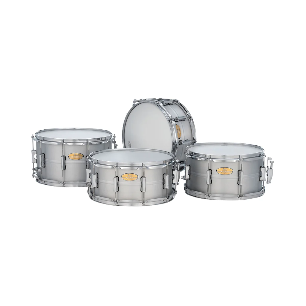 Pearl Primal Collective Snare Drum - 5.5 inches x 14 inches, Brushed Aluminum - Image 4