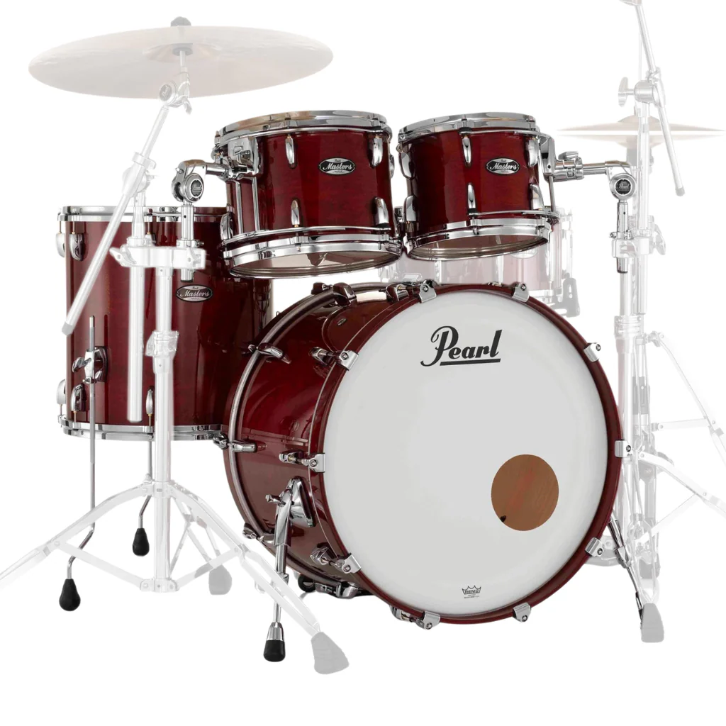 Pearl Reference One 4-Piece Shell Pack (2218/1007T/1208T/1616F w/R2 L-Rod Mounts) - Natural Cherry
