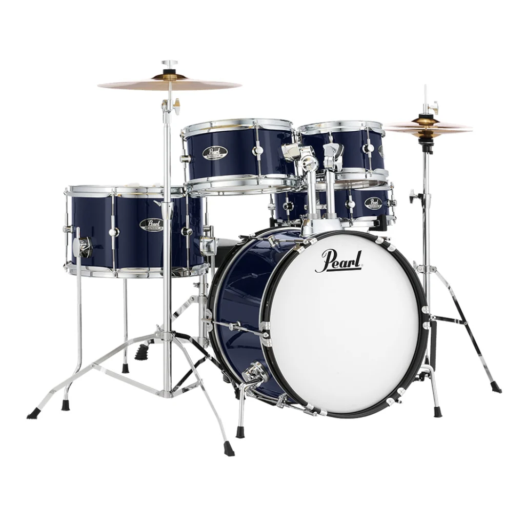 Pearl Roadshow Junior 5pc Drum Kit with Hardware - Royal Blue Metallic - Image 2