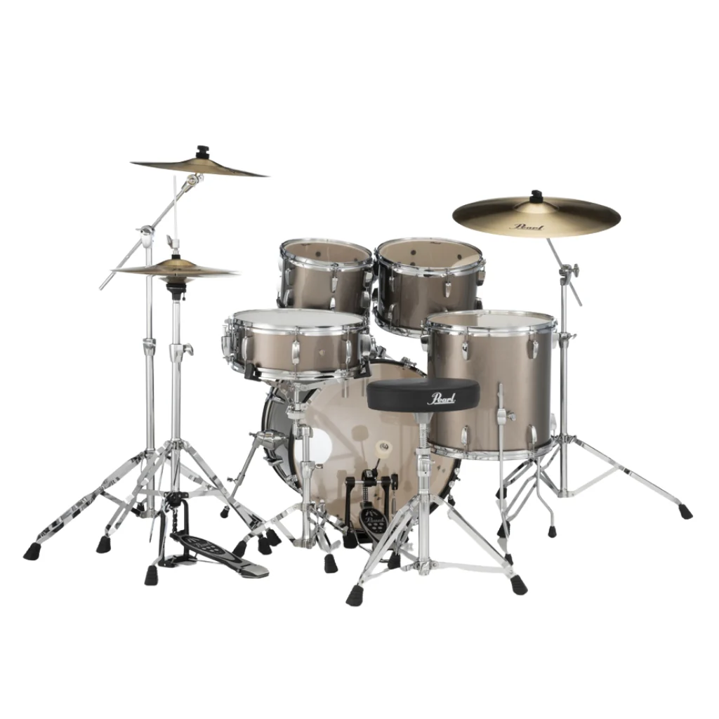 Pearl Roadshow-Plus 5pc 20" with BRD-1 Cymbals Drum Package - Bronze Metallic - Image 3