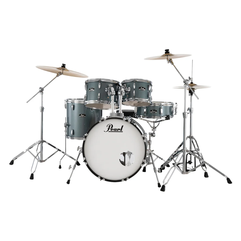 Pearl Roadshow-Plus 5pc 20" with BRD-1 Cymbals Drum Package - Charcoal Metallic - Image 2