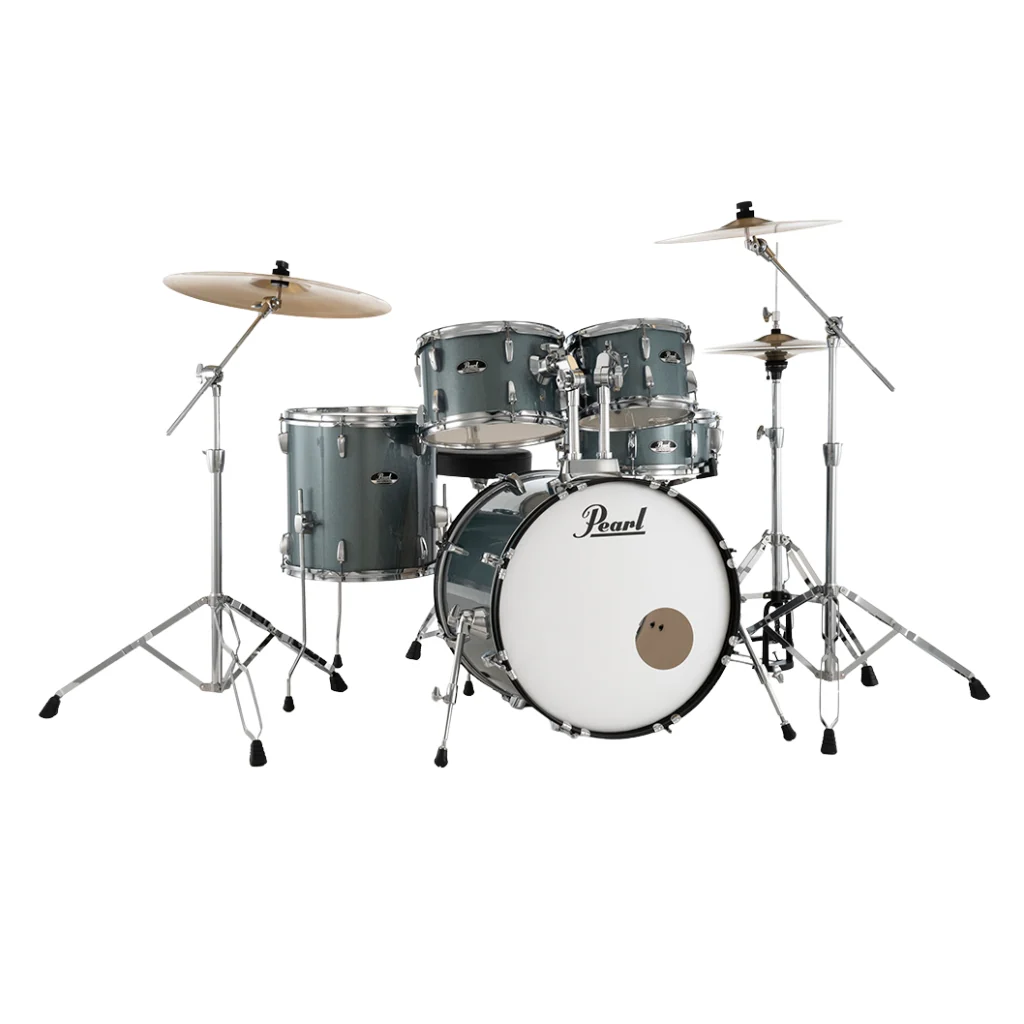 Pearl Roadshow-Plus 5pc 20" with BRD-1 Cymbals Drum Package - Charcoal Metallic - Image 3