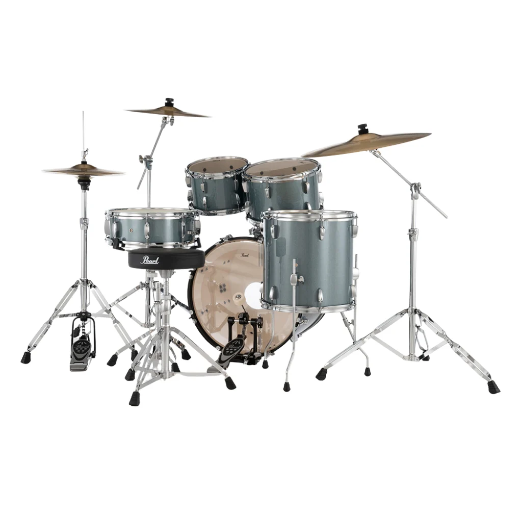 Pearl Roadshow-Plus 5pc 20" with BRD-1 Cymbals Drum Package - Charcoal Metallic - Image 4