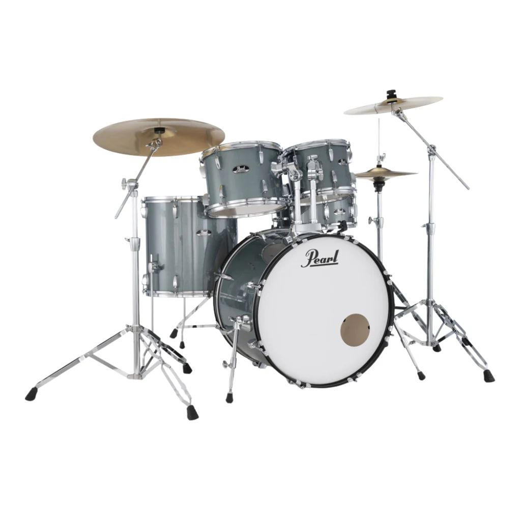 Pearl Roadshow-PLUS 5pc 22" Drum Package with Pearl Cymbals - Charcoal Metallic - Image 2
