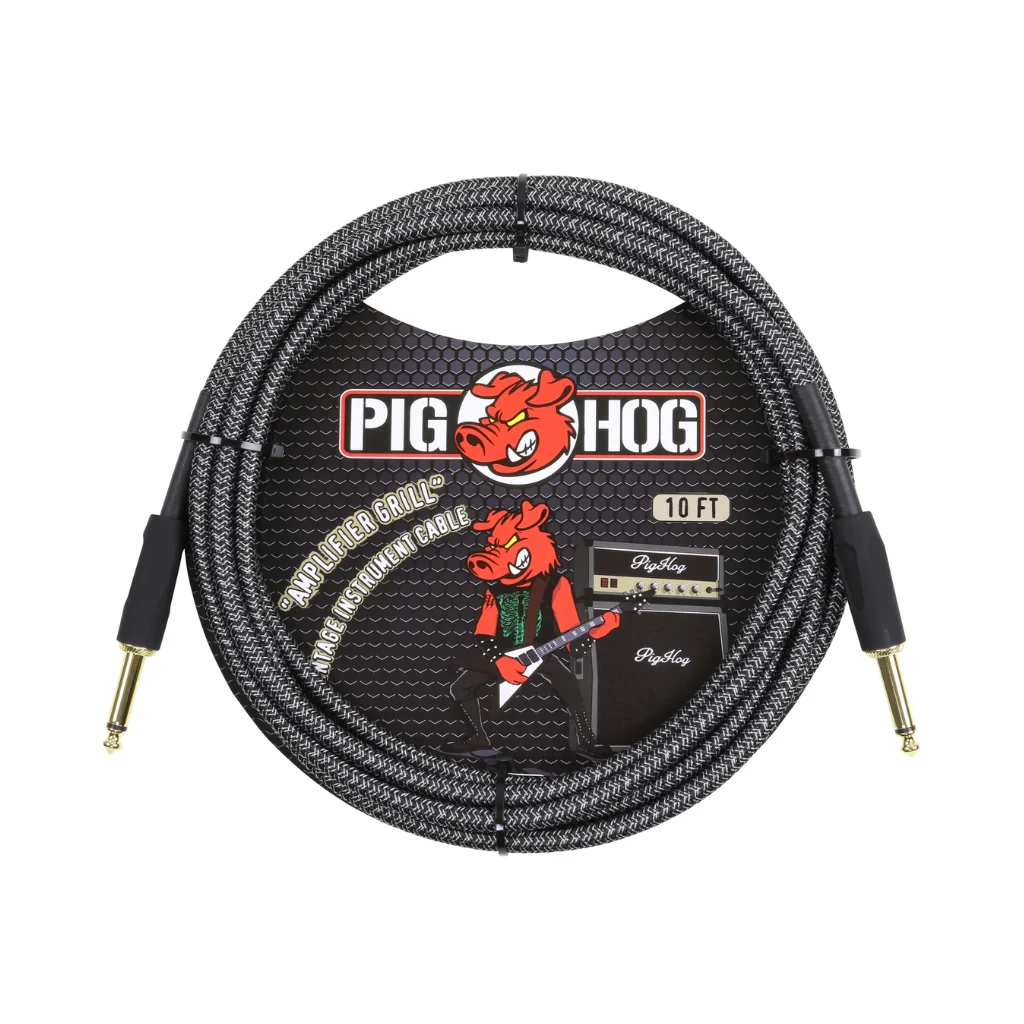 Pig Hog Instrument Cable - Amplifier Grill, 10ft
