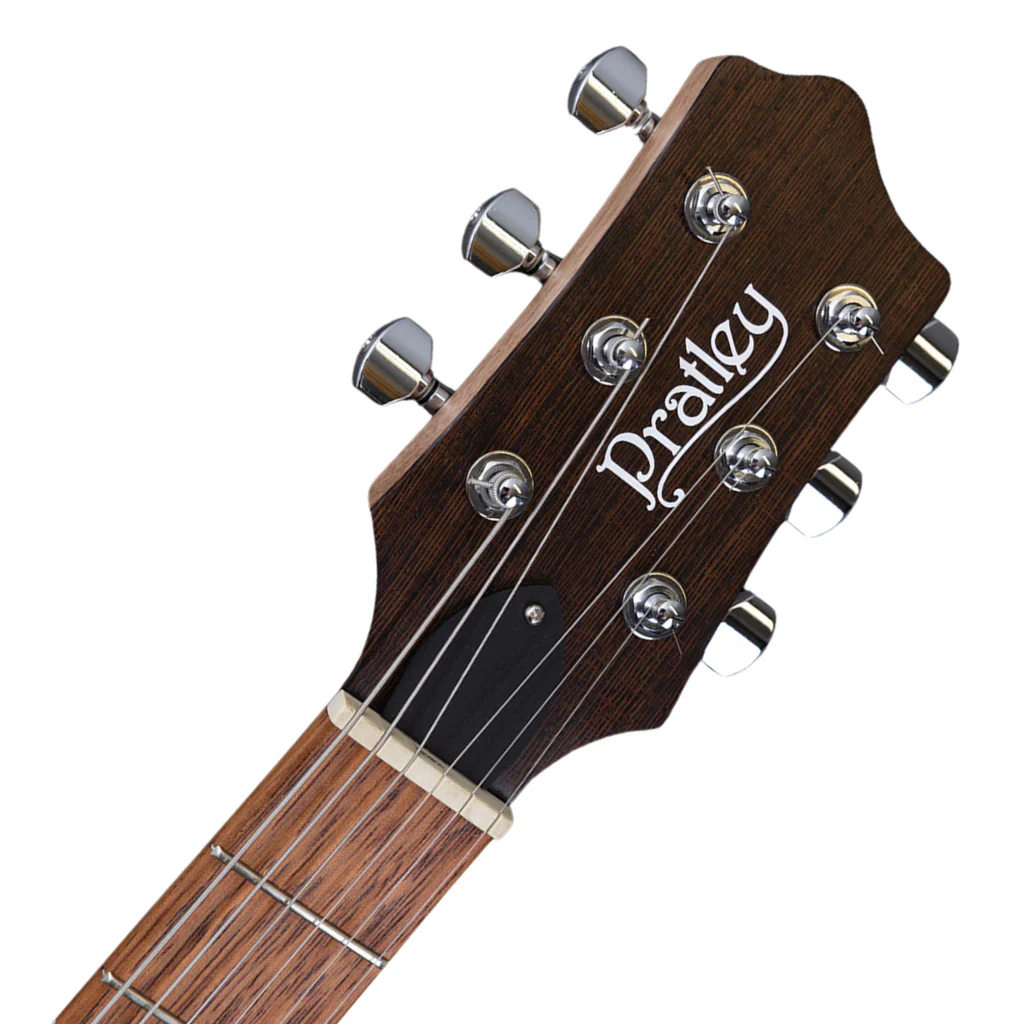 Pratley PRSH22-BW Electric Semi-Hollow Blackwood Singlecut Seth Lover HH - Image 5