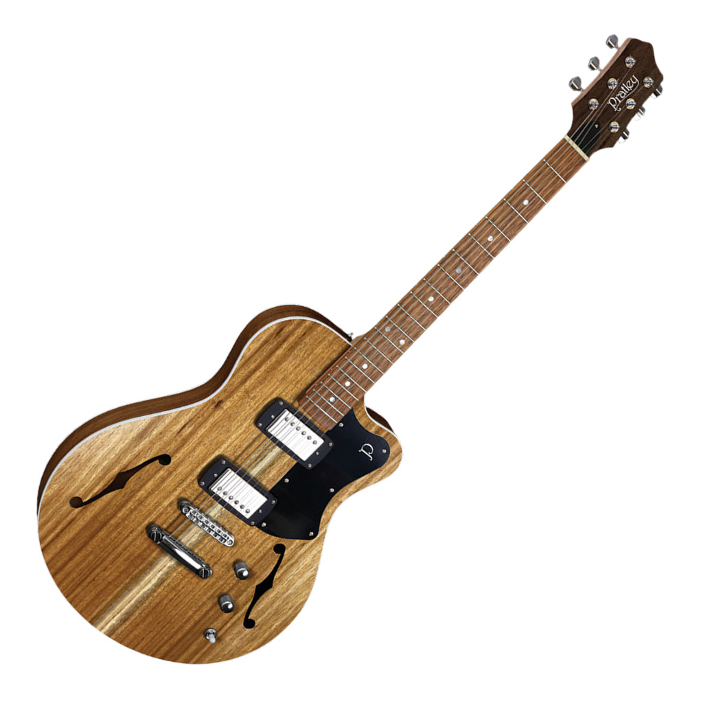 Pratley PRSH22-BW Electric Semi-Hollow Blackwood Singlecut Seth Lover HH - Image 7
