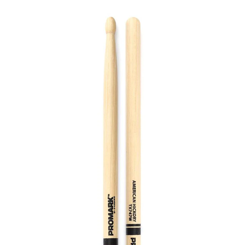 ProMark Hickory 747 "Rock" Wood Tip