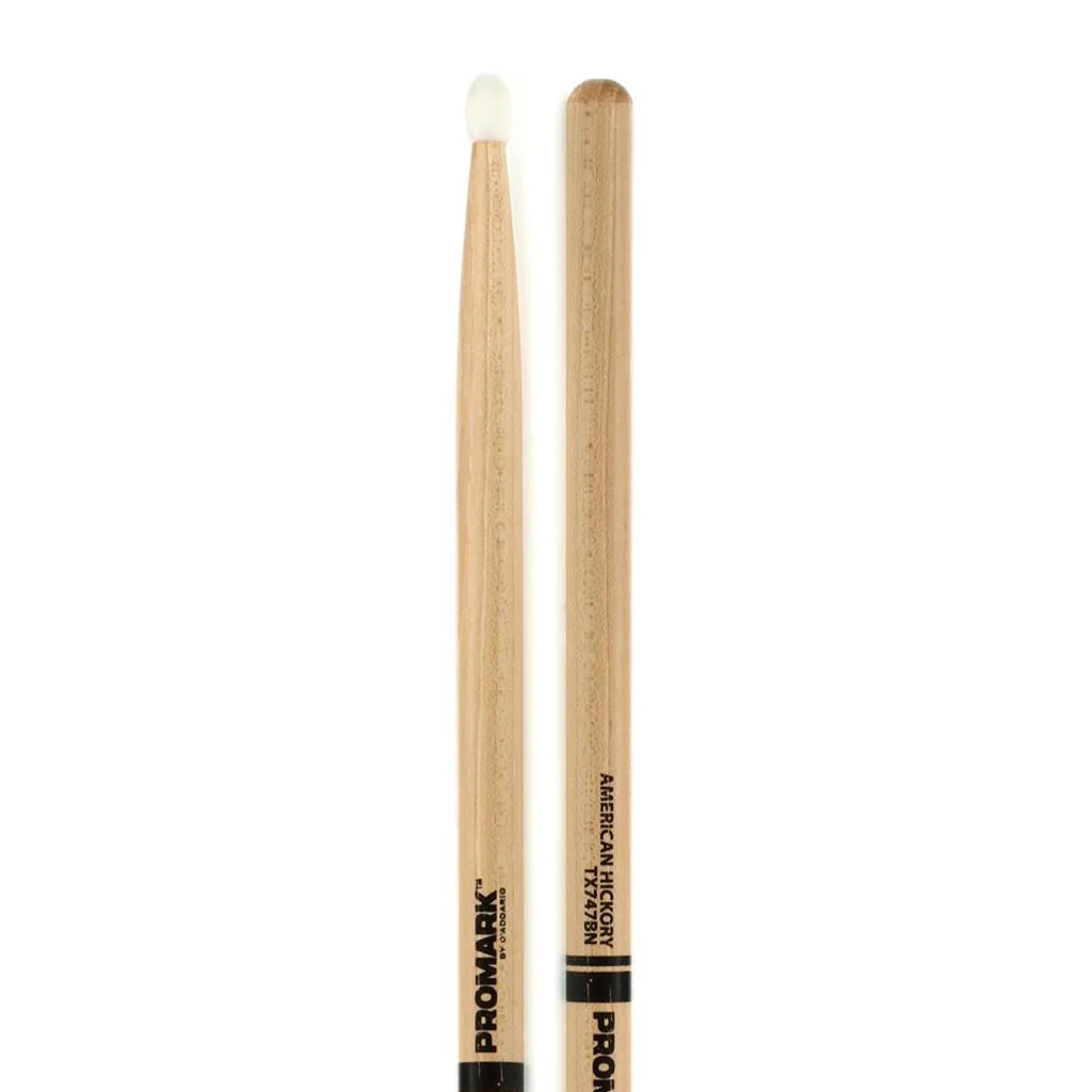 ProMark Hickory 747B "Super Rock" Nylon Tip