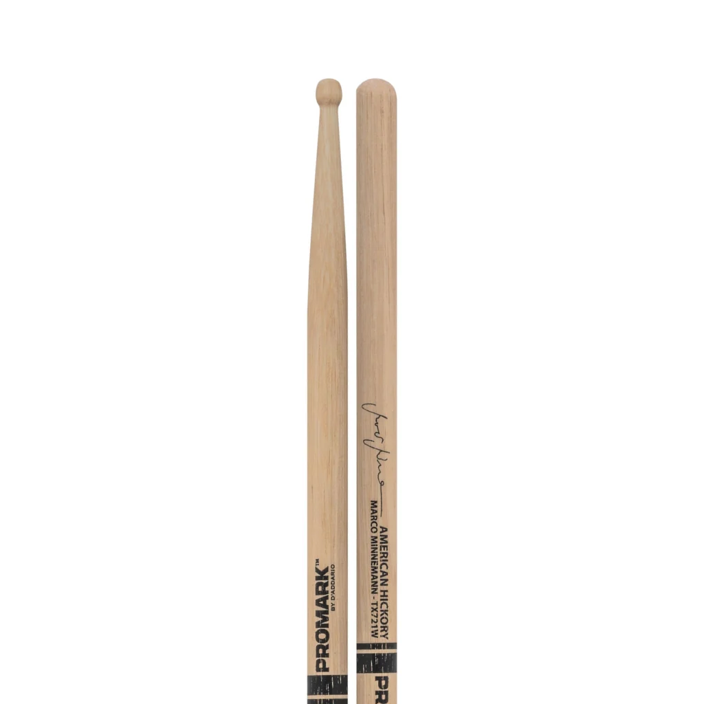 Promark Marco Minnemann 721 Signature Lacquered Hickory Drumsticks
