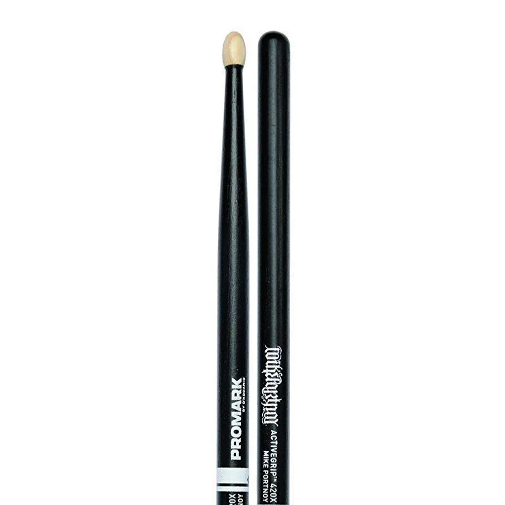 ProMark Mike Portnoy ActiveGrip 420X Hickory Oval Wood Tip