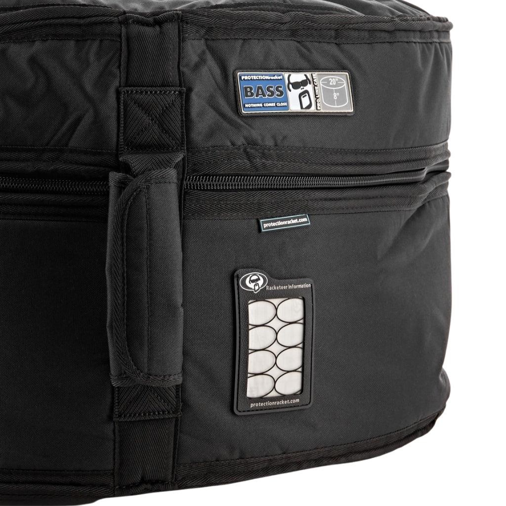Protection Racket Hip Kit Bass Drum Case w/Shoulder Strap - 20 x 8 inch - Image 3
