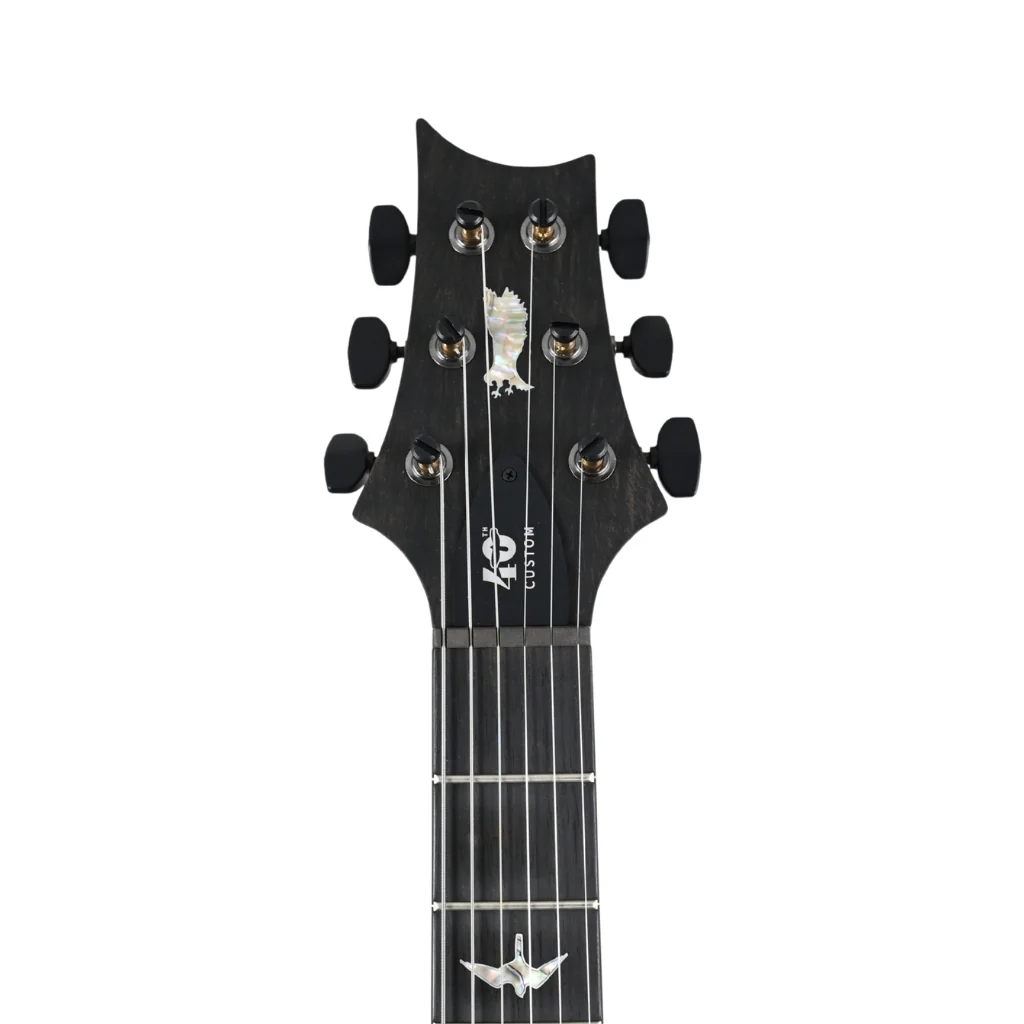 PRS 40th Anniversary Custom 24 Satin Limited Edition Electric Guitar - Charcoal - Image 6