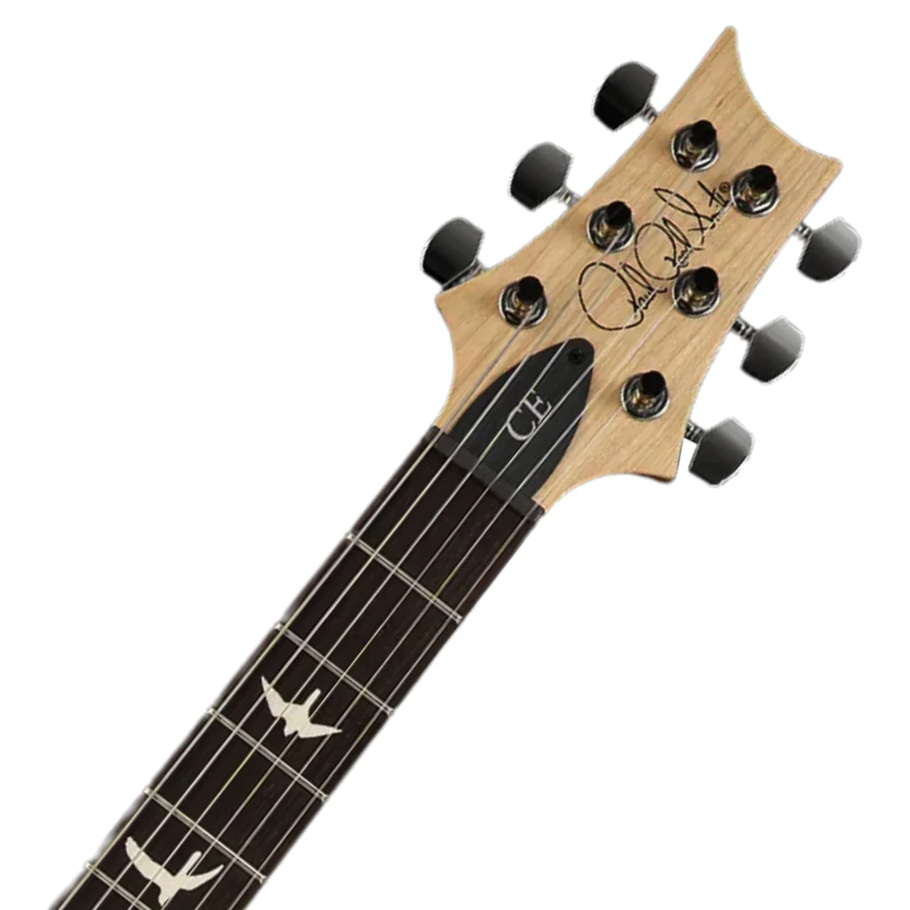 PRS CE24 Semi Hollow Electric Guitar - Faded Grey Black - Image 4