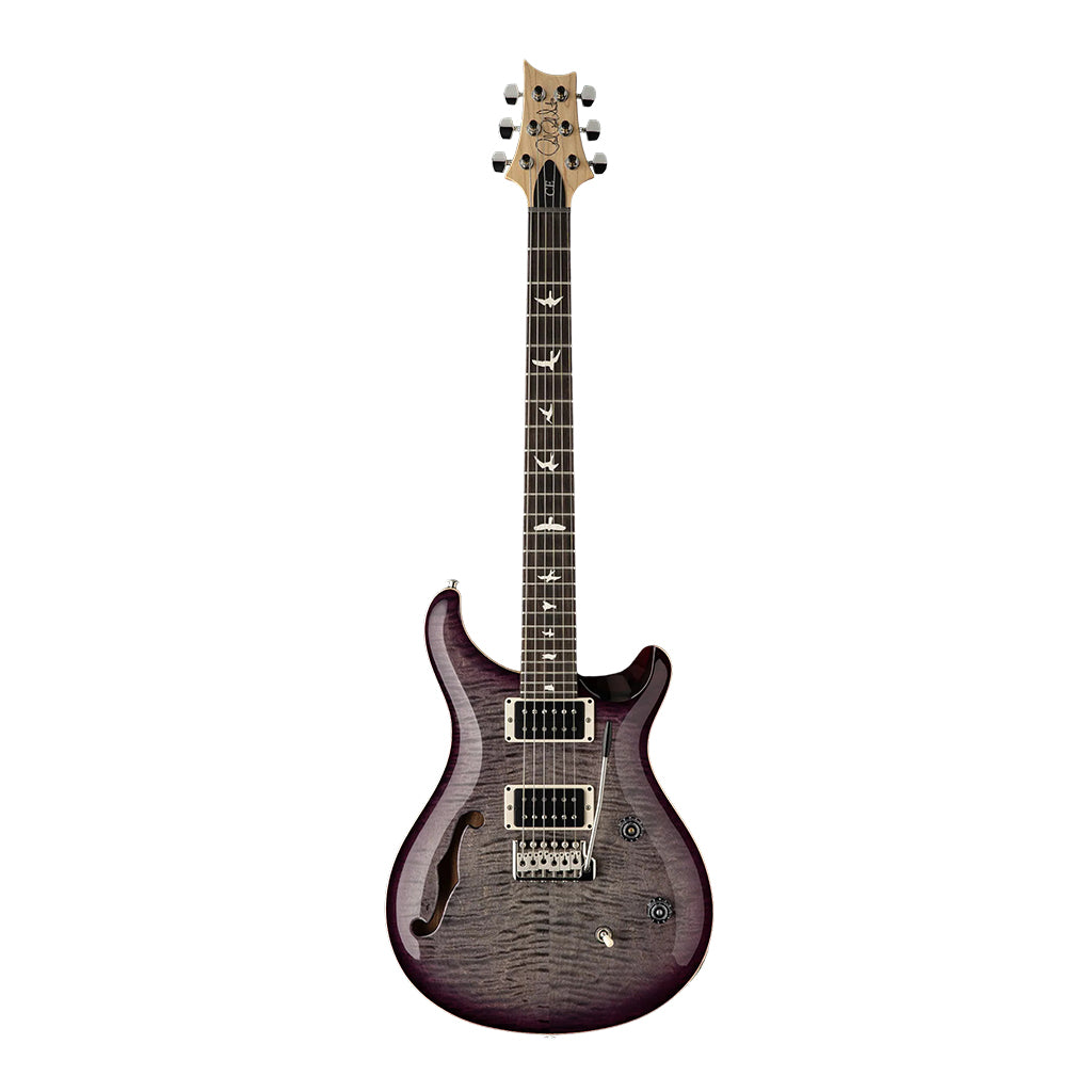 PRS CE24 Semi Hollow Faded Grey Purple Burst - Image 2