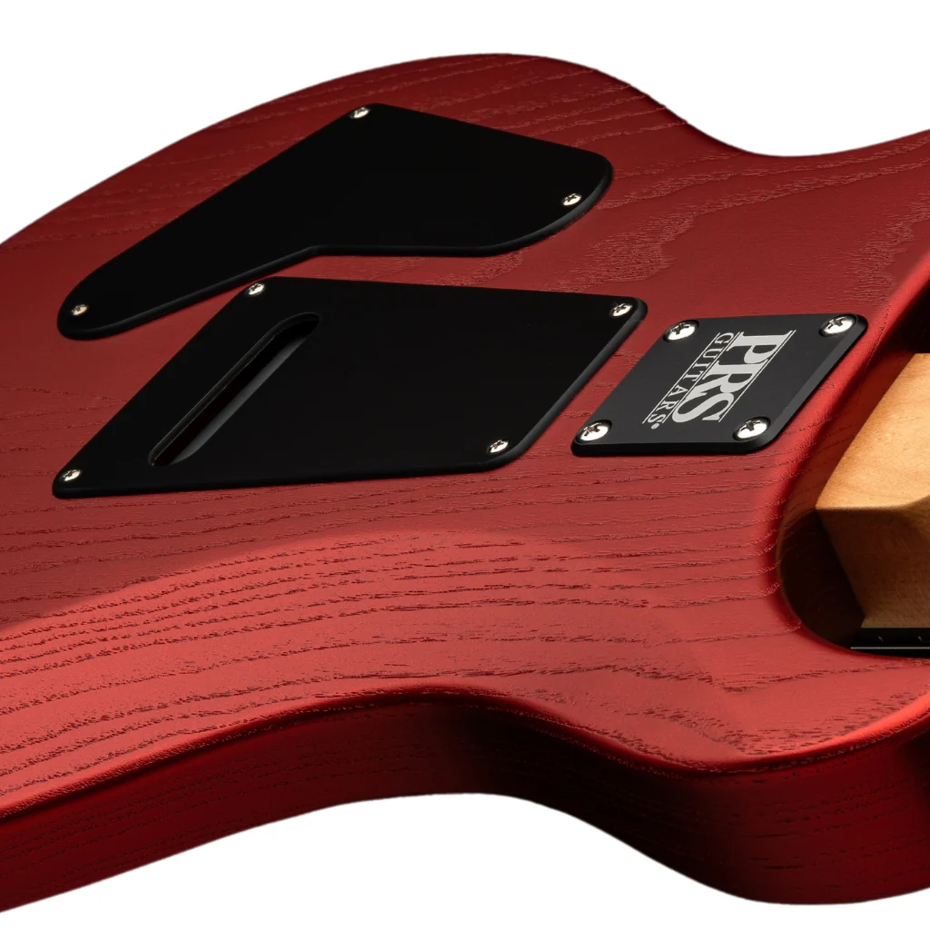 PRS CE2408 Swamp Ash Satin Electric Guitar - Red Apple Metallic - Image 8