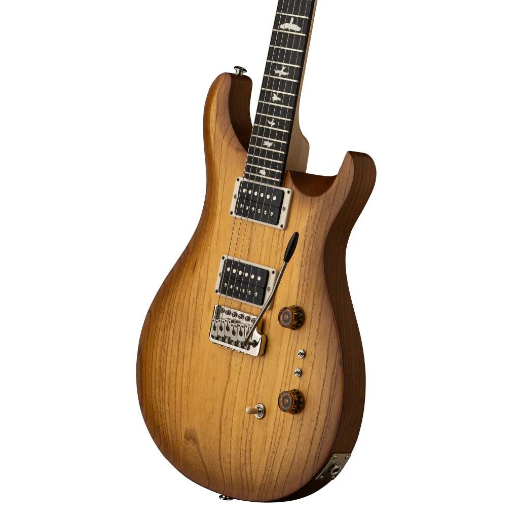 PRS CE2408 Swamp Ash Satin Electric Guitar - Vintage Natural - Image 9