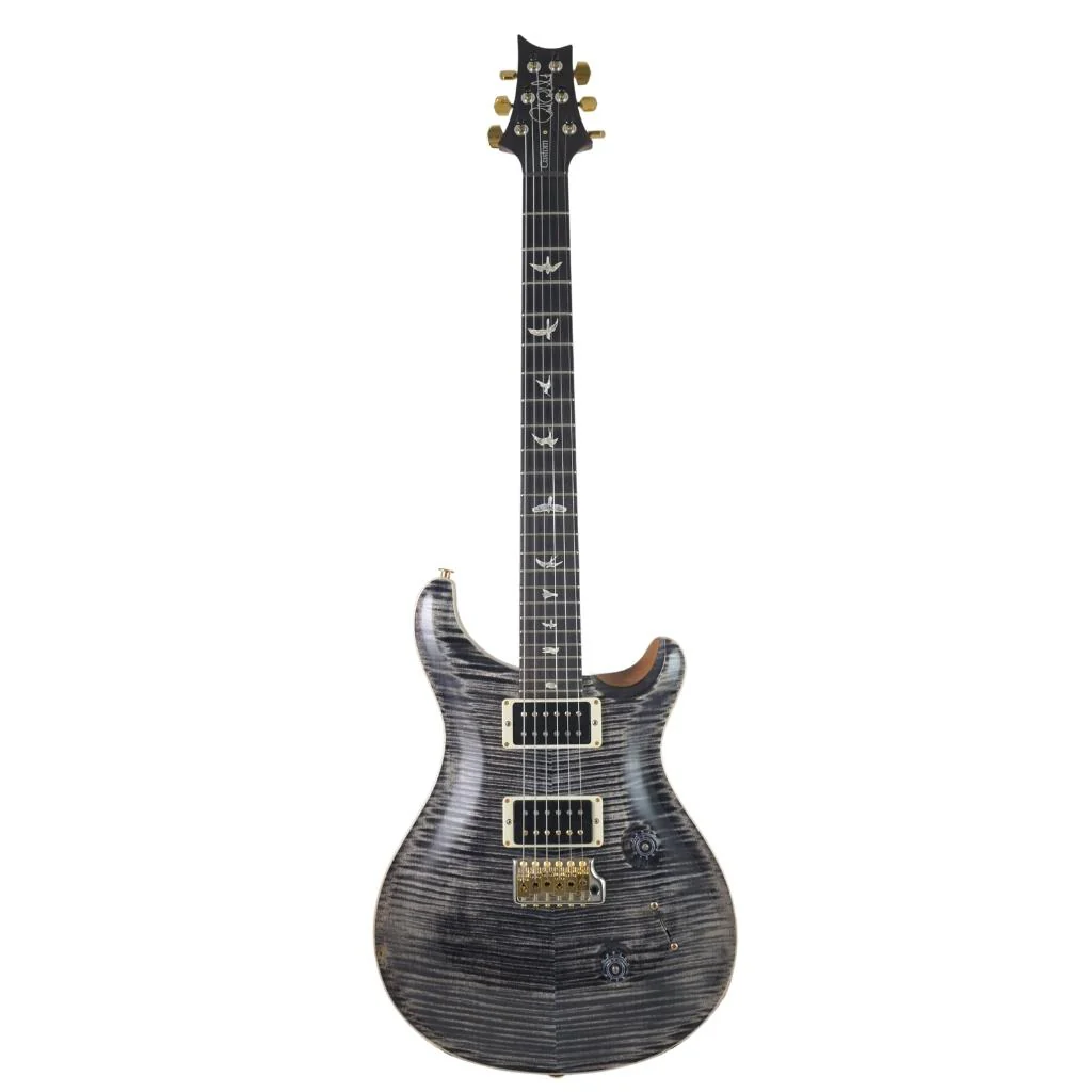 PRS Custom 24 Pattern Thin, 10 Top - Charcoal - Image 2