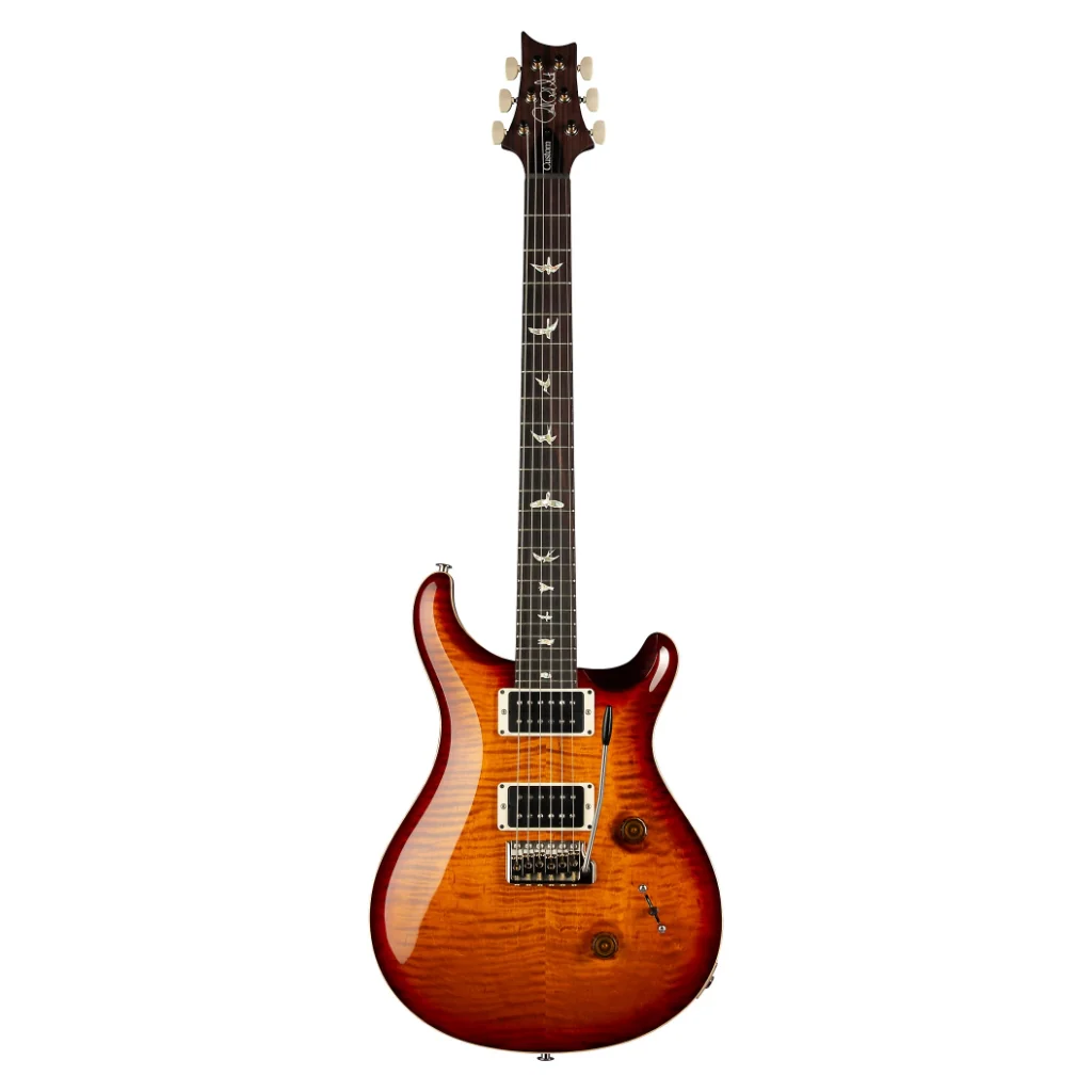 PRS Custom 24 Pattern Thin, 10 Top - Dark Cherry Burst - Image 2