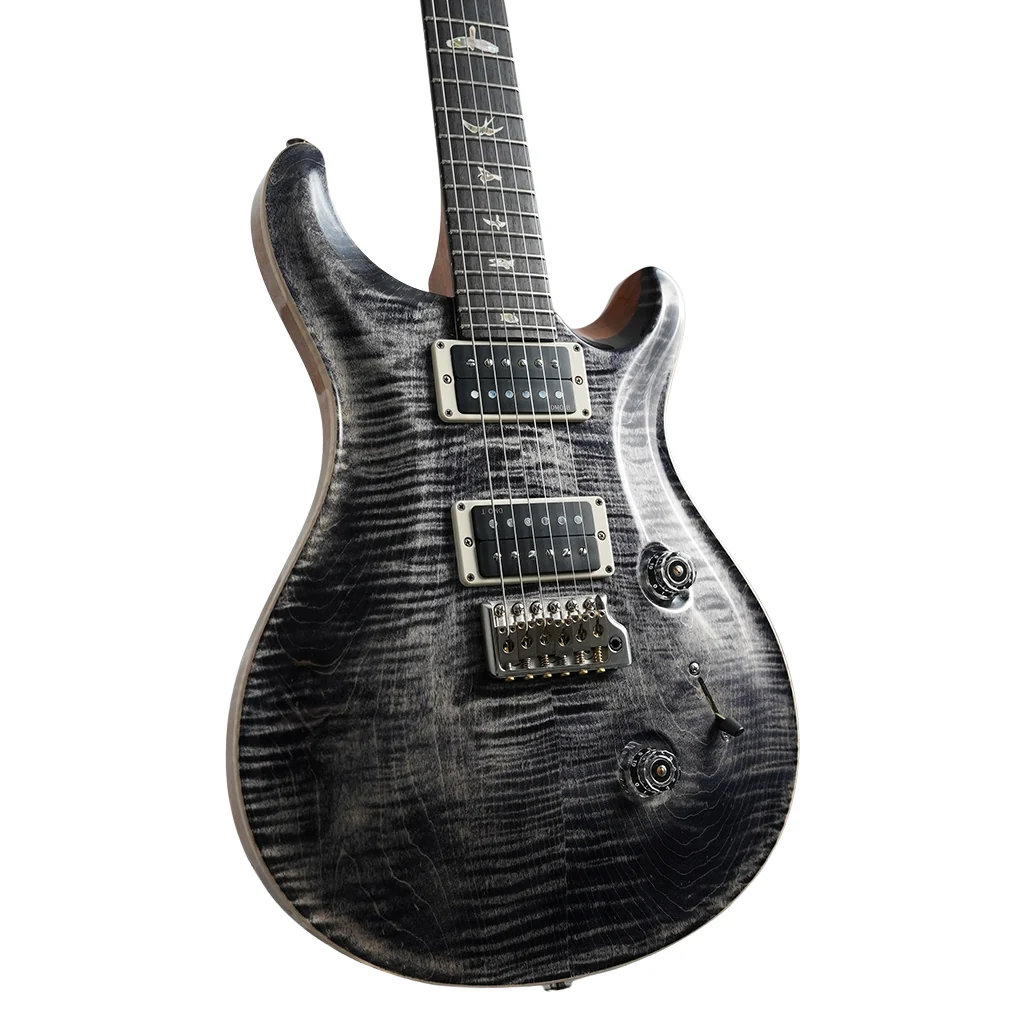PRS Custom 24 Pattern Thin Electric Guitar - Charcoal - Image 8