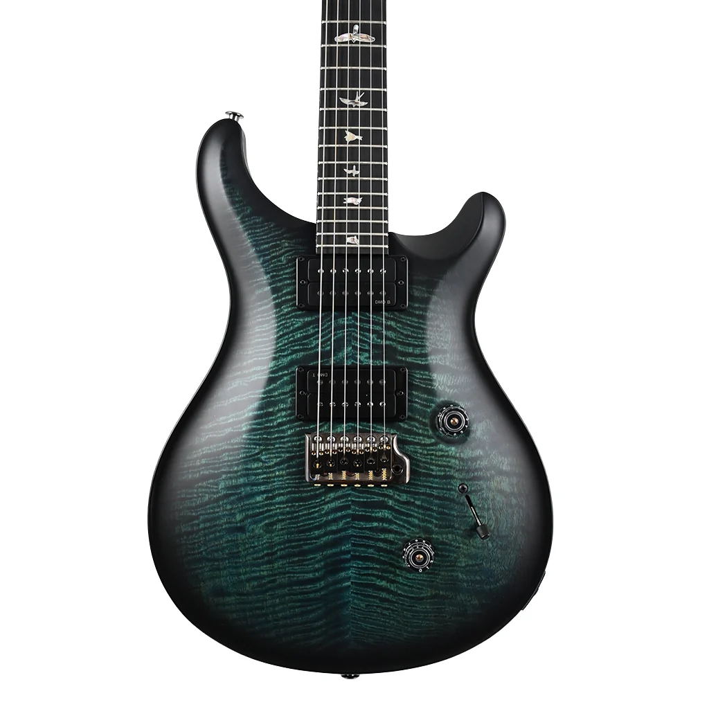 PRS 40th Anniversary Custom 24 Satin Limited Edition Electric Guitar - Cobalt Smokeburst - Image 2
