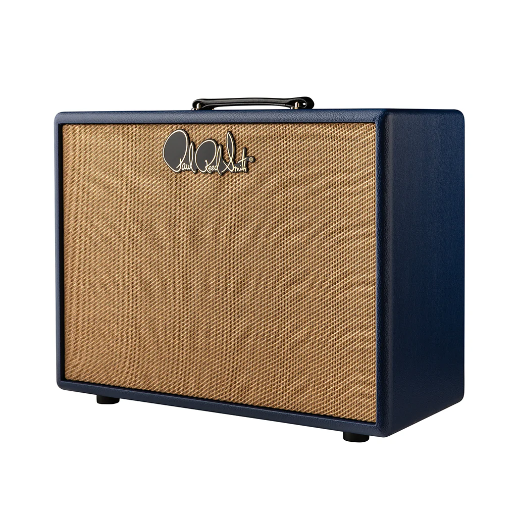 PRS HDRX Limited Edition 1 x 12 Cabinet - Indigo Blue, Wheat Cloth - Image 3