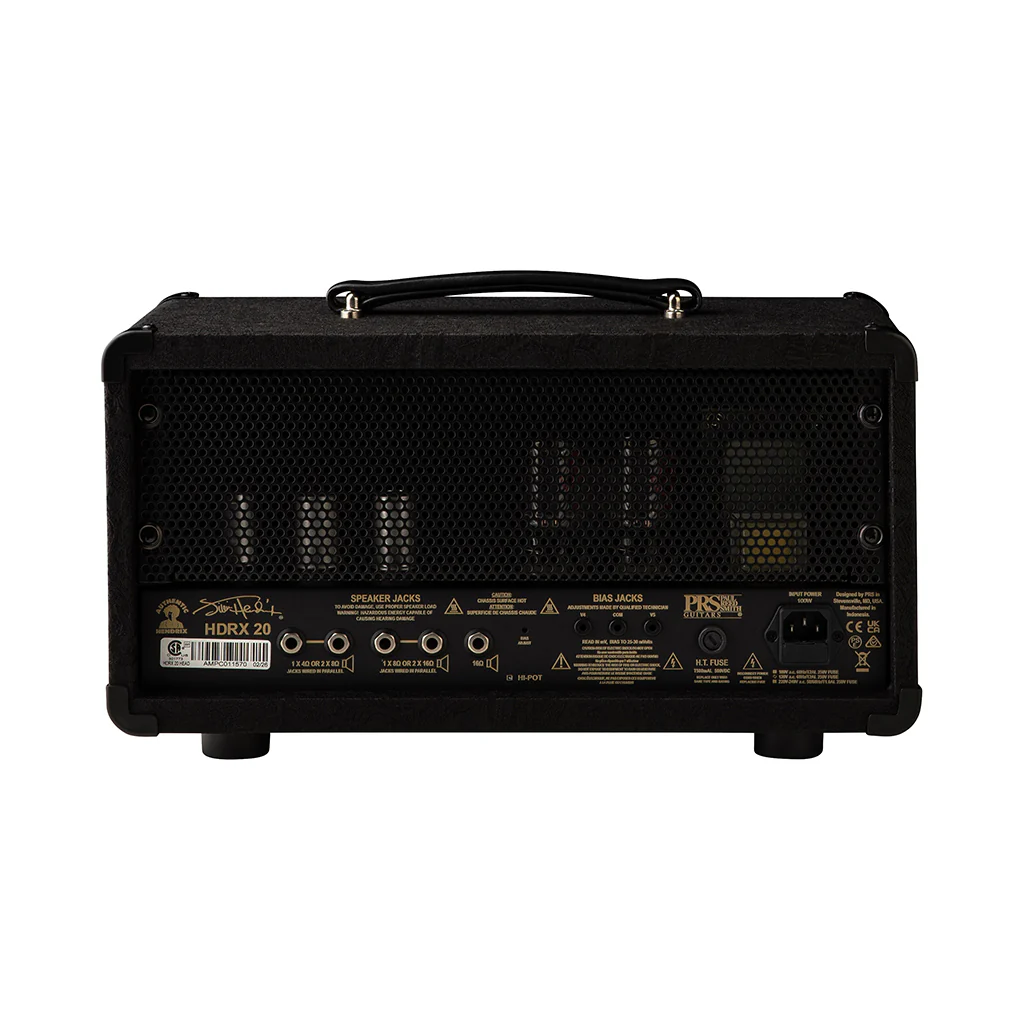 PRS HDRX20 Limited Edition 20-Watt Amplifier Head - Black Paisley - Image 2