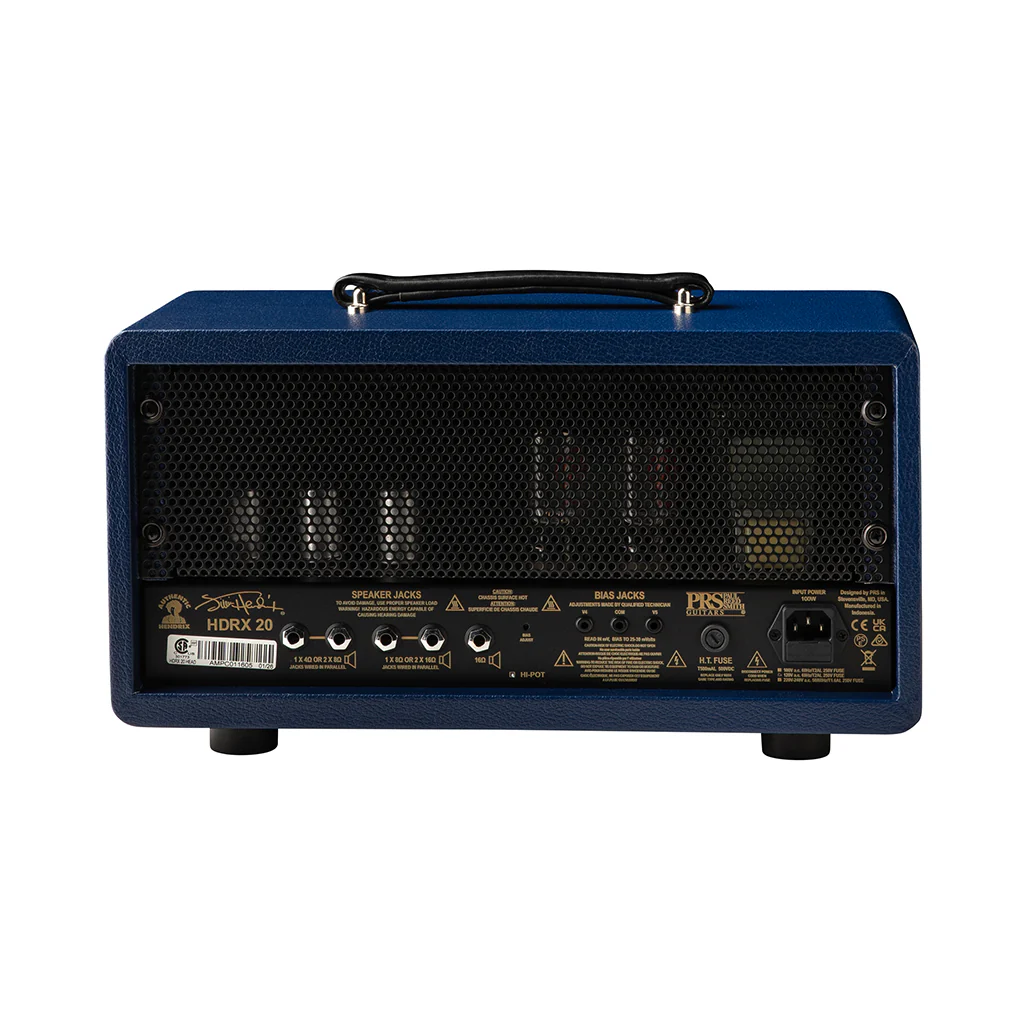 PRS HDRX20 Limited Edition 20-Watt Amplifier Head - Indigo Blue - Image 2