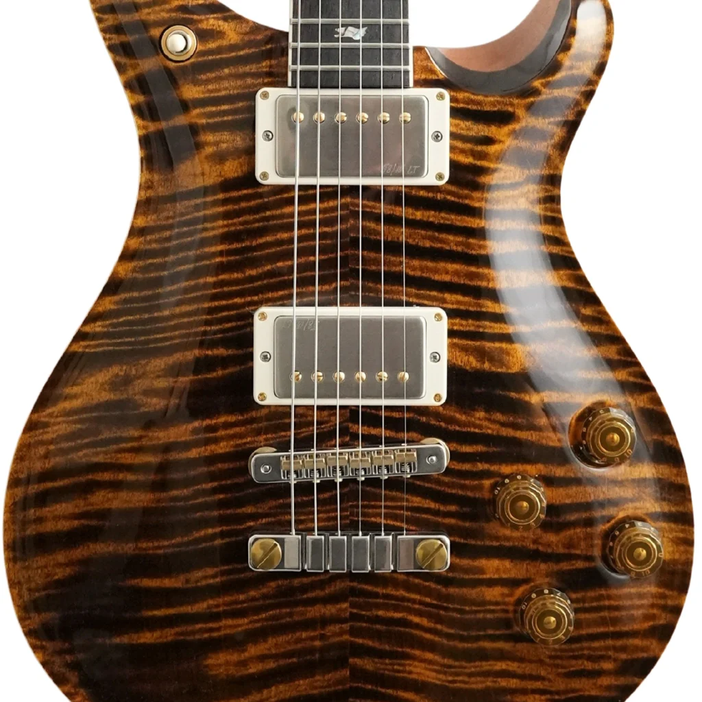 PRS McCarty 594 Electric Guitar - Yellow Tiger, 10-Top - Image 6