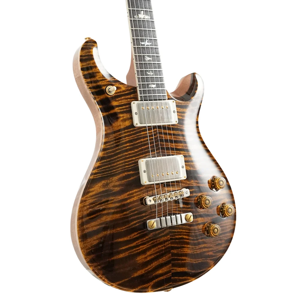 PRS McCarty 594 Electric Guitar - Yellow Tiger, 10-Top - Image 7