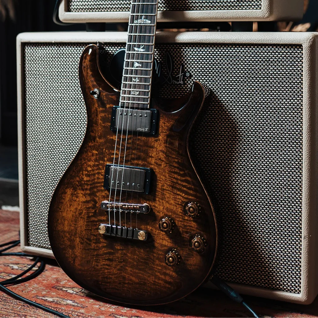 PRS McCarty 594 Limited Edition Mango Top Electric Guitar - Black Gold Burst