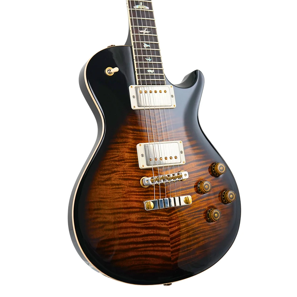 PRS Mccarty Singlecut 594 Black Gold Smokewrap Burst 10 Top - Image 7