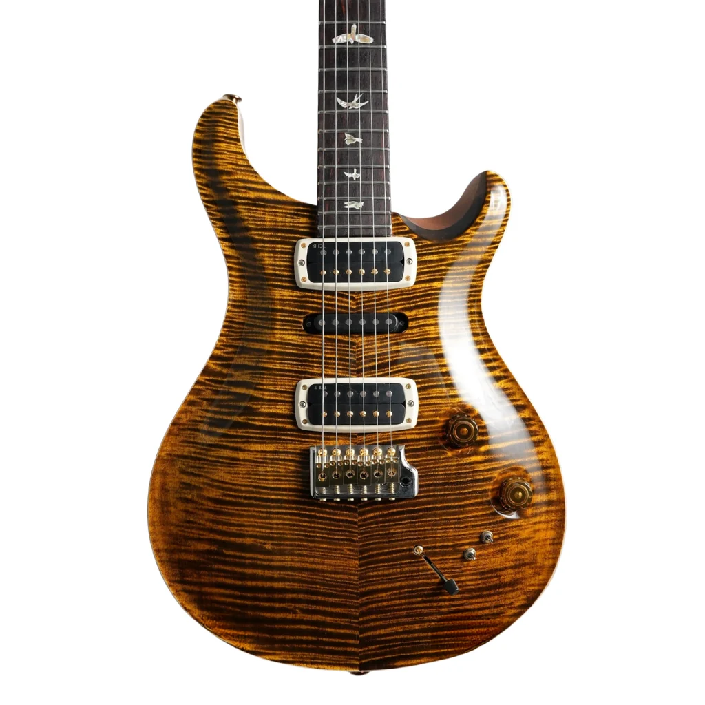PRS Modern Eagle V  10 Top Electric Guitar - Yellow Tiger