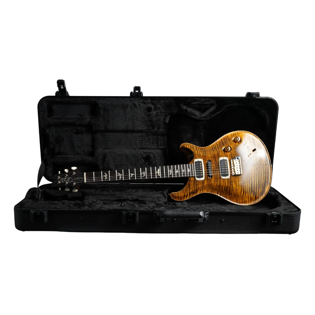 PRS Modern Eagle V  10 Top Electric Guitar - Yellow Tiger - Image 9