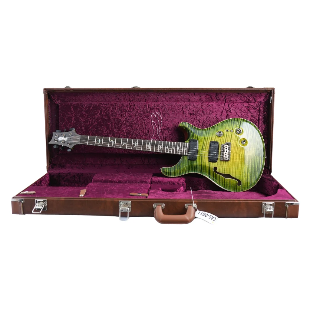 PRS Private Stock #11603 Custom 24-08 Semi-Hollow Electric Guitar - Rainforest Glow - Image 10