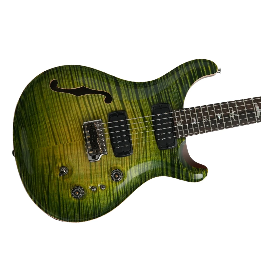 PRS Private Stock #11603 Custom 24-08 Semi-Hollow Electric Guitar - Rainforest Glow - Image 9