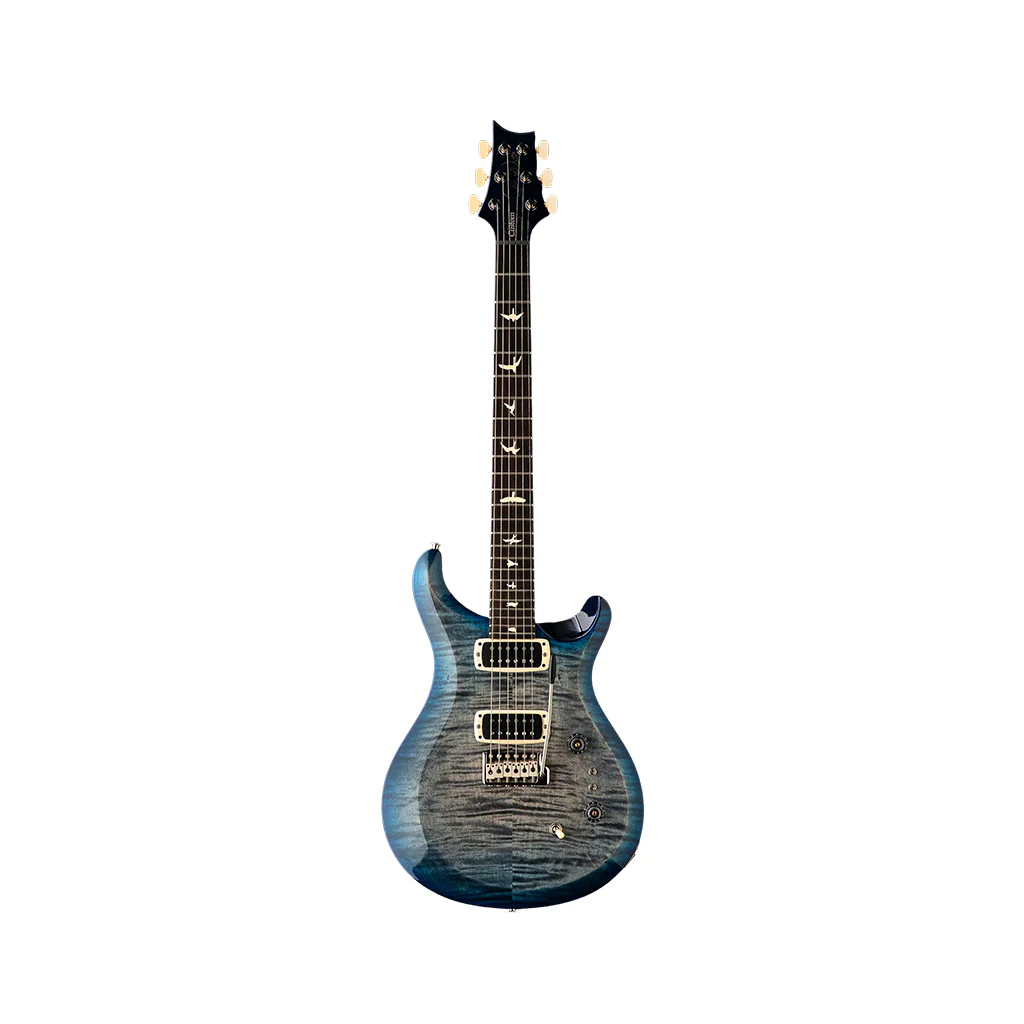 PRS S2 Custom 24-08 - Faded Grey Black Blue Burst - Image 2
