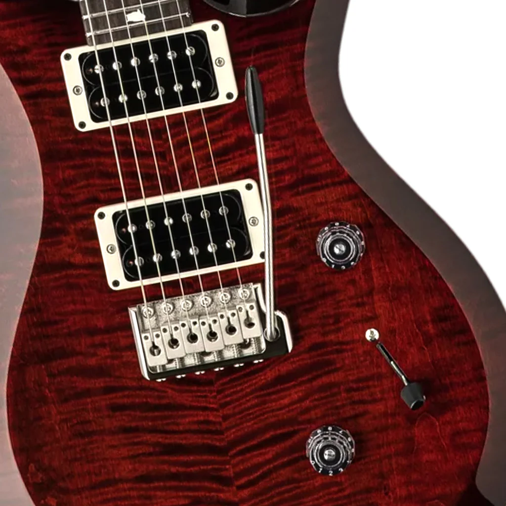 PRS S2 Custom 24 - Fire Red Burst - Image 4