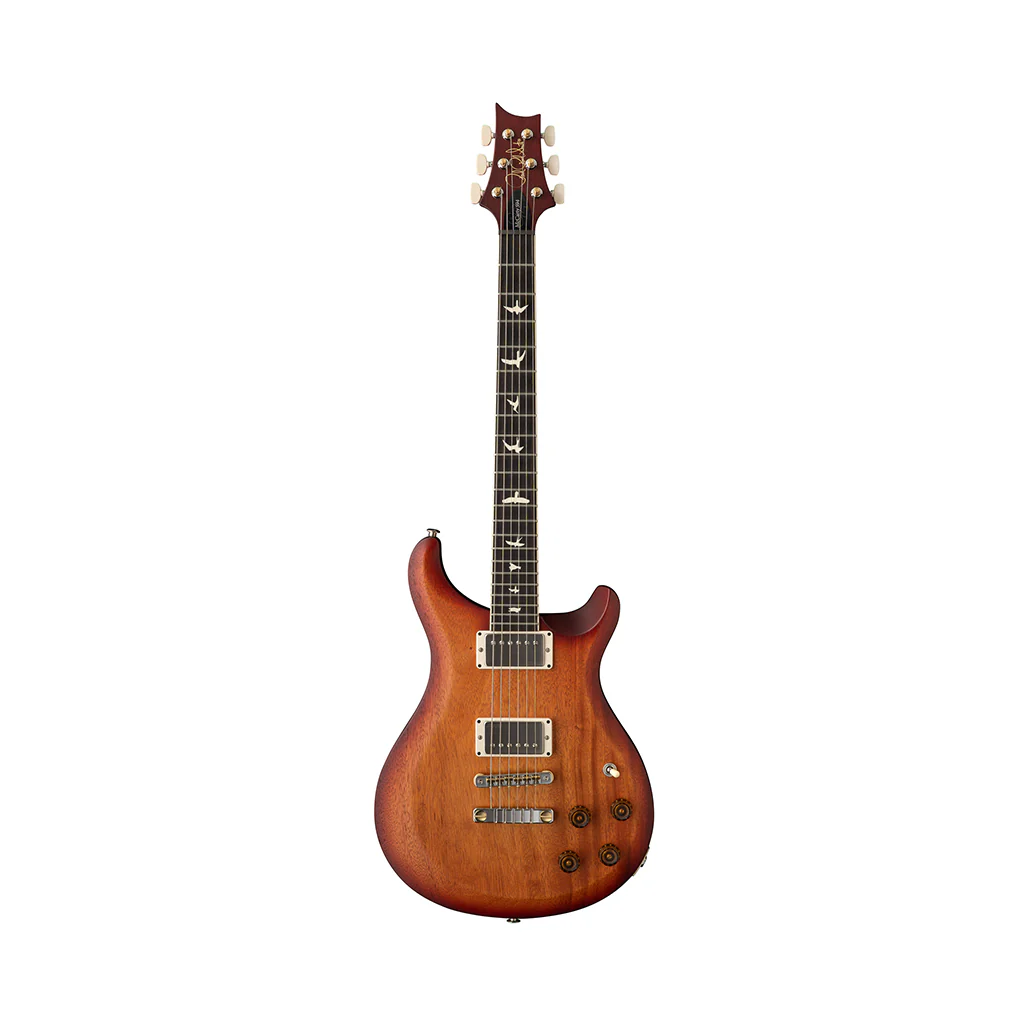 PRS S2 McCarty 594 Thinline Standard Satin Electric Guitar - Dark Cherry Sunburst - Image 3