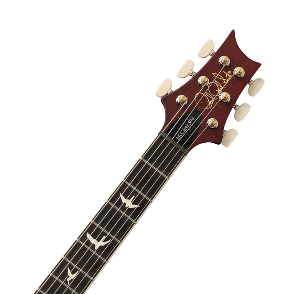 PRS S2 McCarty 594 Thinline Standard Satin Electric Guitar - Dark Cherry Sunburst - Image 5