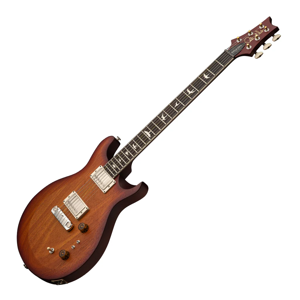 PRS S2 Mira 594 Satin Electric Guitar - Dark Cherry Sunburst - Image 7