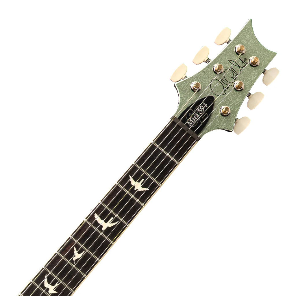 PRS S2 Mira 594 Satin Electric Guitar - Mavis Mint Metallic - Image 4