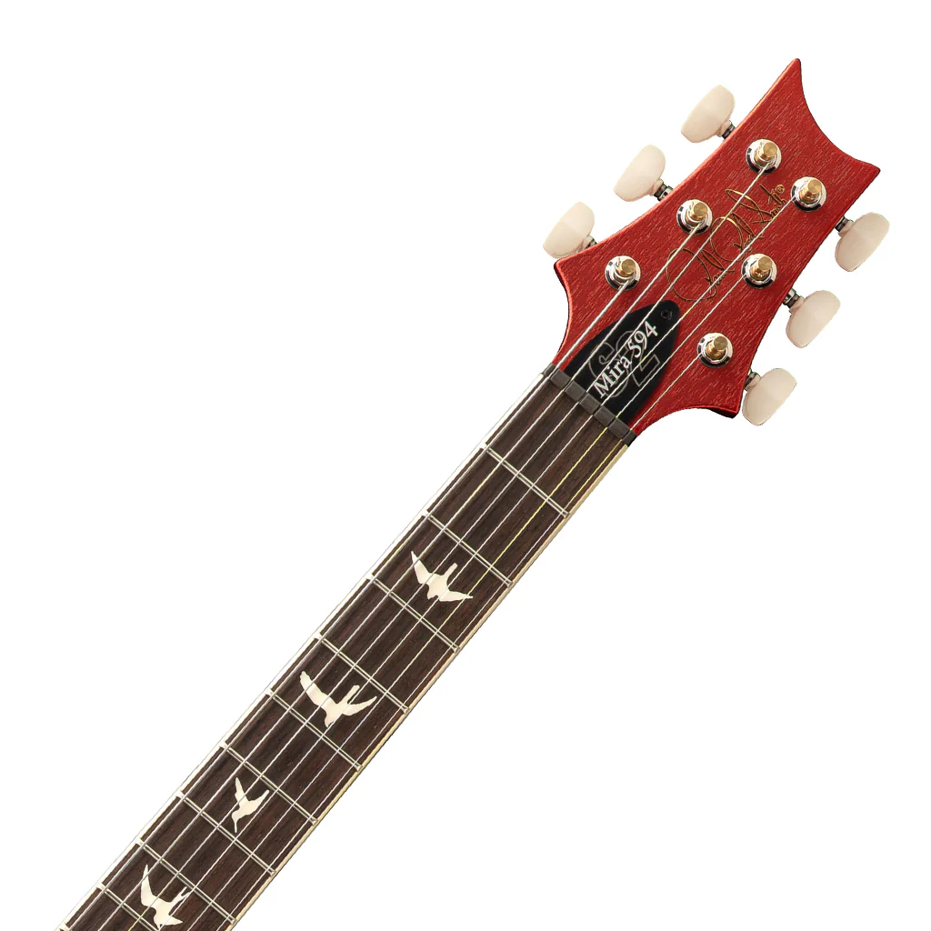 PRS S2 Mira 594 Satin Electric Guitar - Red Apple Metallic - Image 4