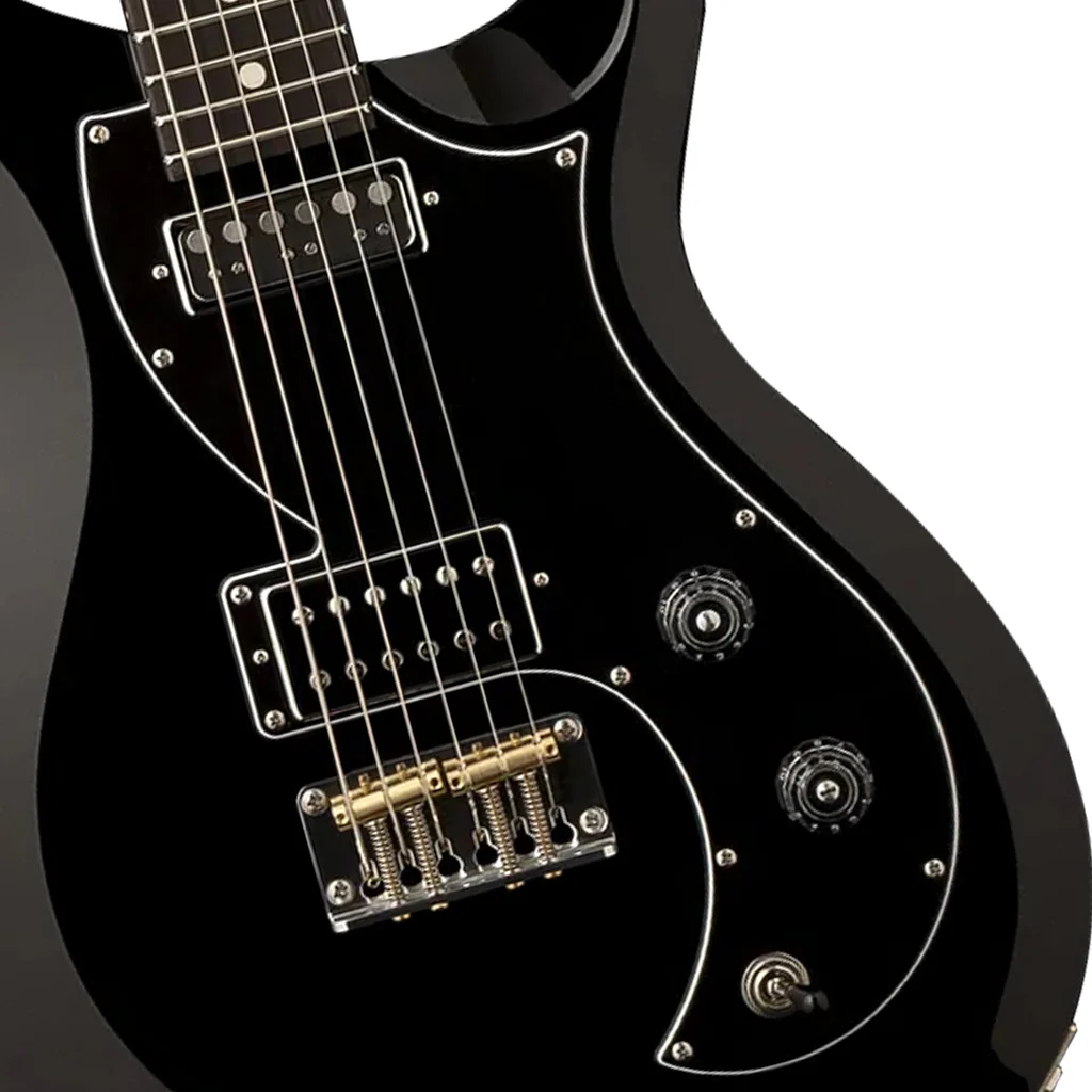 PRS S2 Vela Dot Inlays Electric Guitar - Black - Image 4