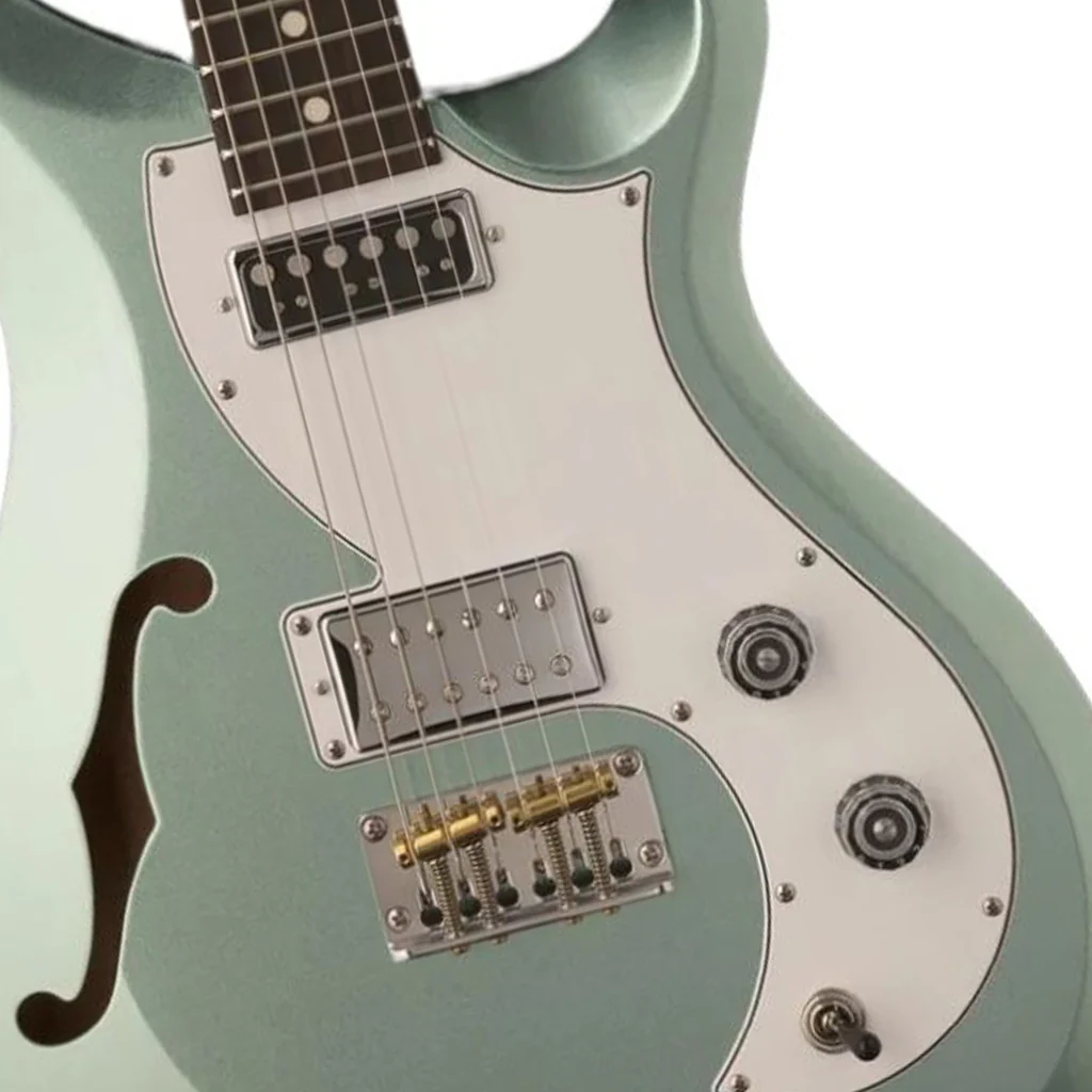 PRS S2 Vela Semi Hollow - Frost Green Metallic - Image 5